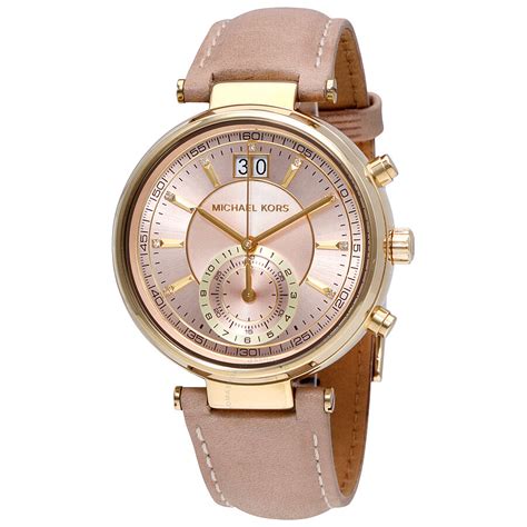 mk2529 michael kors|Michael Kors Sawyer Chronograph Rose Dial Ladies Watch .